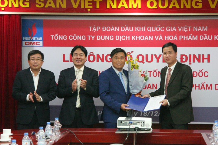 DMC tổ chức lễ trao quyết định bổ nhiệm Phó Bí thư Đảng ủy, Tổng Giám đốc Tổng công ty